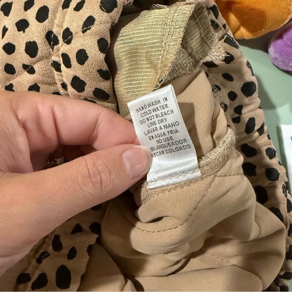 Entro Tan and Black Leopard Print Jacket- S - Picture 6 of 6